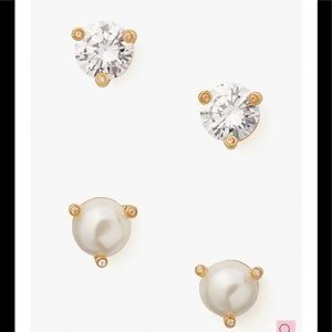 NEW Kate Spade 2 pair earring set